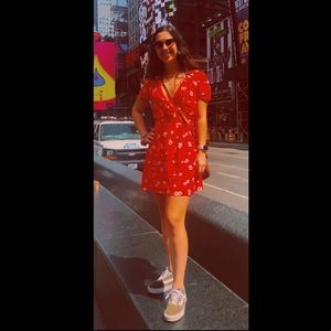 Red Floral Dress 🥀